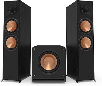 Klipsch 2.1 Ebony System - Model RP-8000F II, RP-1200SW