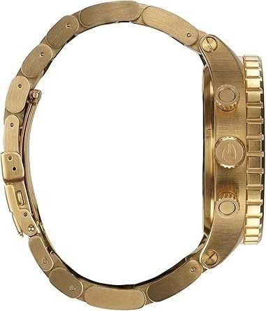 NIXON 51-30 Chrono A083 - 300m Water Resistant Men's Analog Fashion Watch (51mm Watch Face, 25mm Stainless Steel Band)