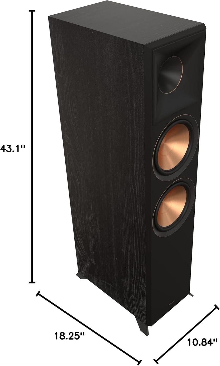 Klipsch 2.1 Ebony System - Model RP-8000F II, RP-1200SW