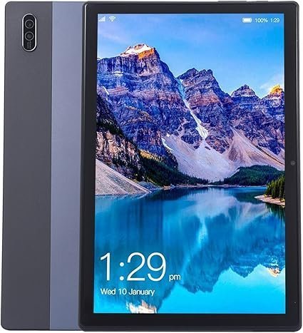 10 inch Android 8.1 Tablets Android Tablet 5G 8 Core 4GB+32GB Wi-Fi 5 MP Front + 13 MP Rear Ultra-Thin High-Definition Screen Learning Game Video Office Tablet Supports SIM