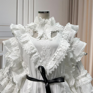 , Layered Wide Sleeve Dress