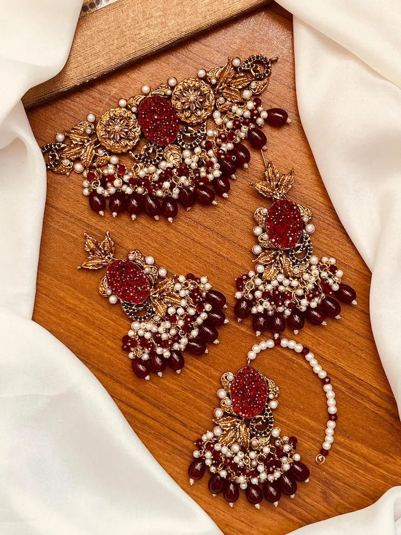 Gold Plated Kundan Necklace