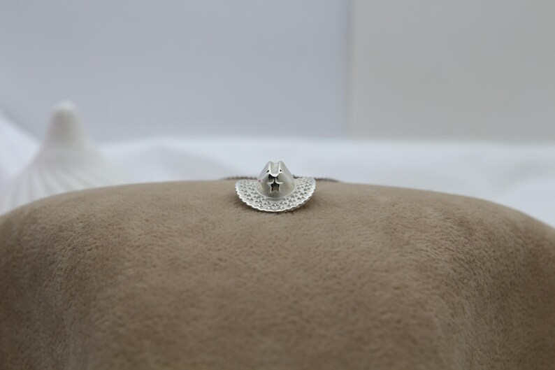 Sheriff Hat Cremation Necklace